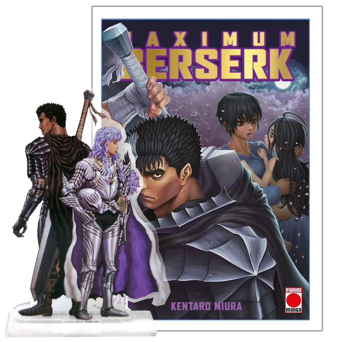 BERSERK MAXIMUM 21 (PORTADA DORADA + FIGURA) – Kodoku Manga Store