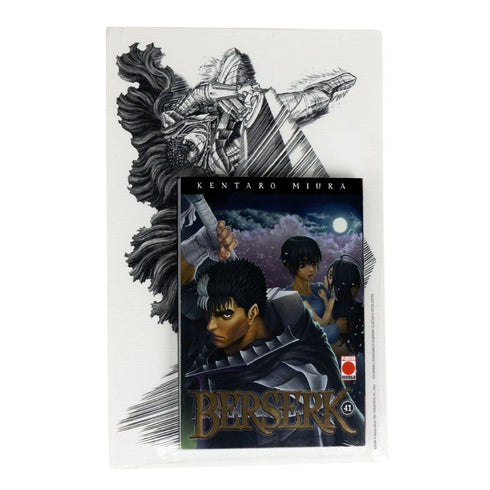 BERSERK 41 INCLUYE UNA LÁMINA EN CARTÓN PLUMA.