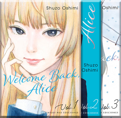 PACK INICIA: WELCOME BACK, ALICE (3 TOMOS)