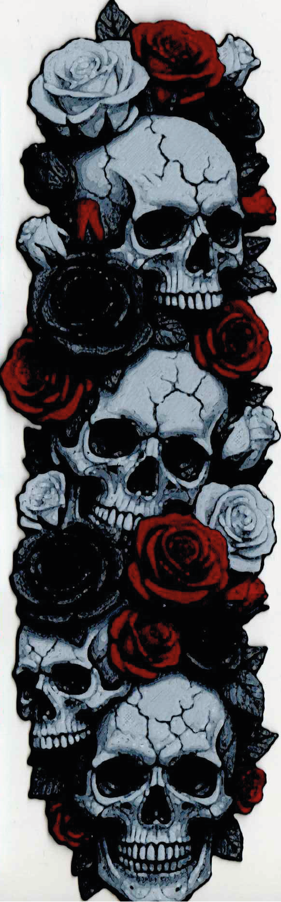 Marcapáginas3D Skulls V1